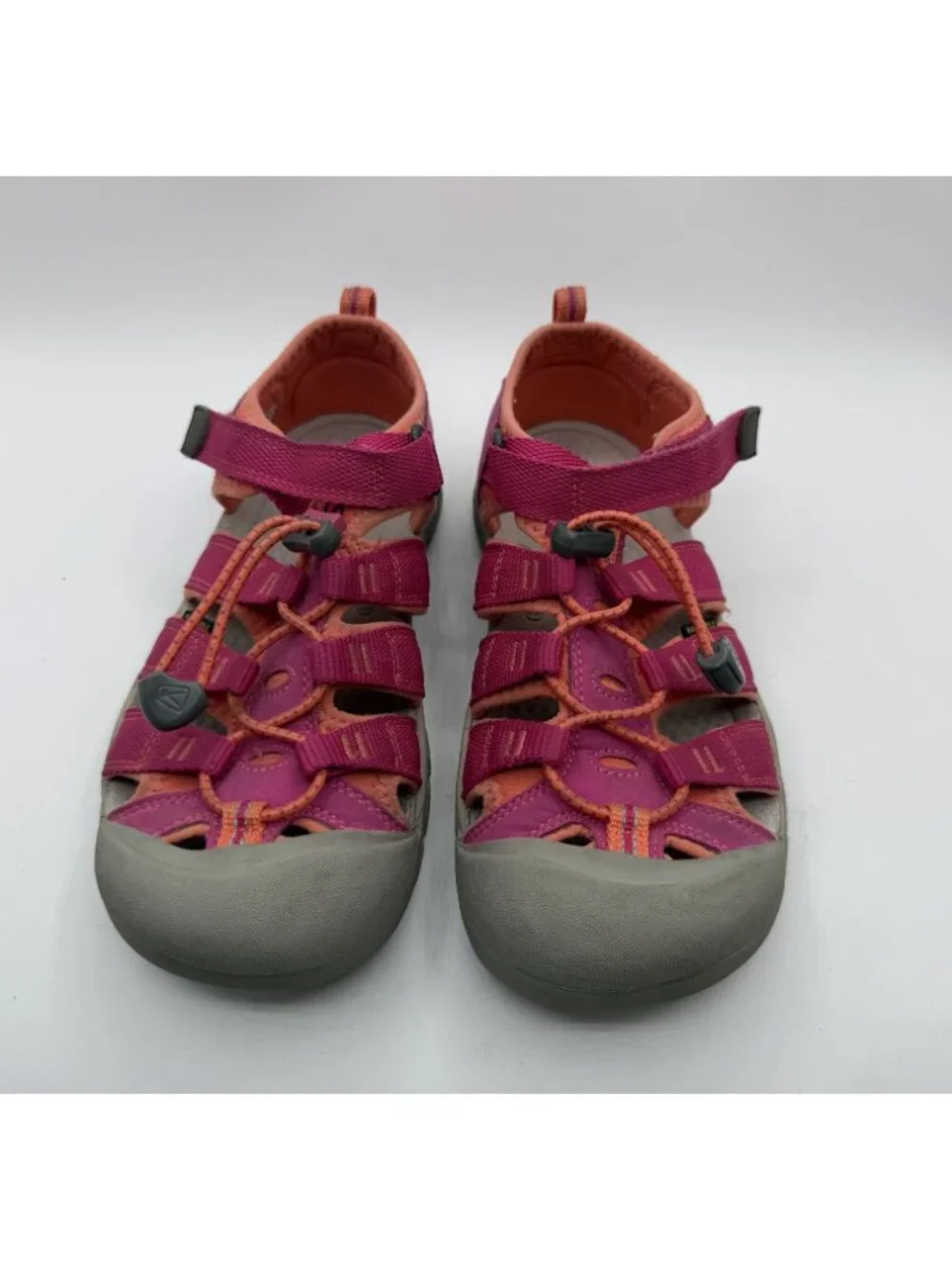 Keen Kids' Newport H2 Water Sandals Size 4 Very Berry Closed Toe Hybrid Shoes